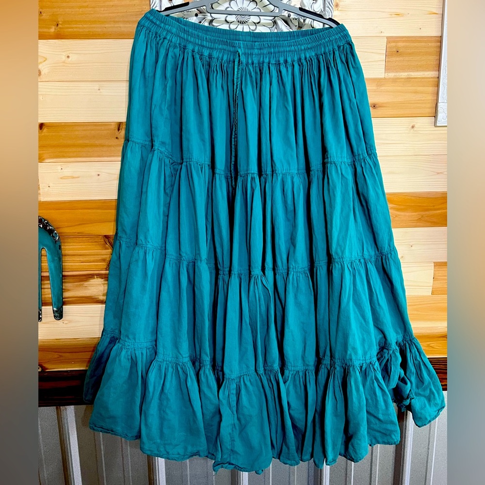 Maxi Skirt Cotton Gauze